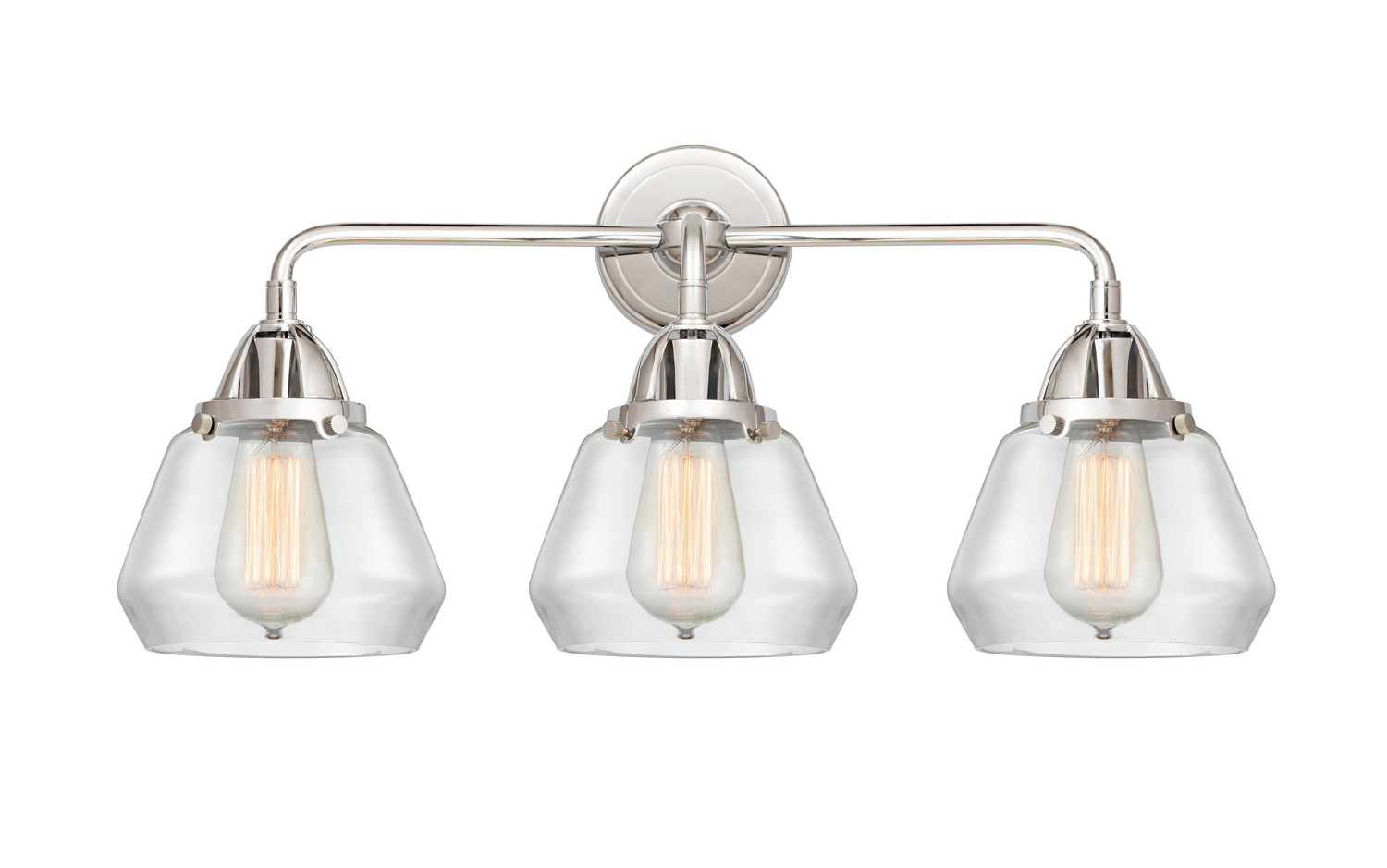 Three Light Bath Vanity by Innovations - Nouveau 2 Collection, Polished Chrome Finish - 288-3W-PC-G172