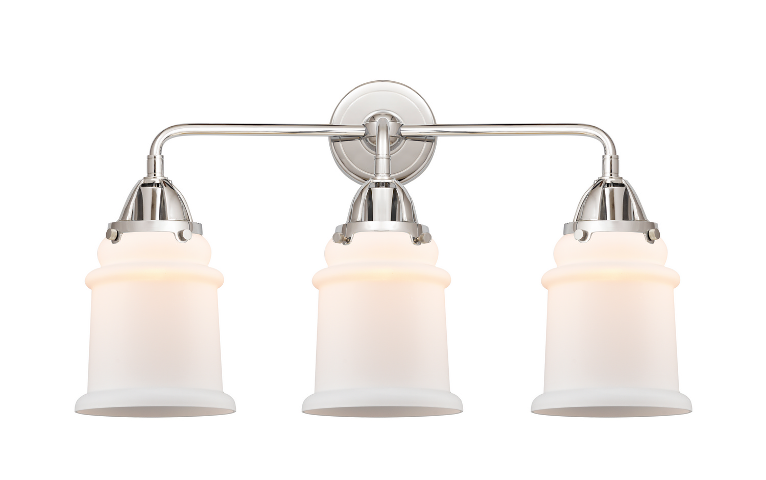 Three Light Bath Vanity by Innovations - Nouveau 2 Collection, Polished Chrome Finish - 288-3W-PC-G181