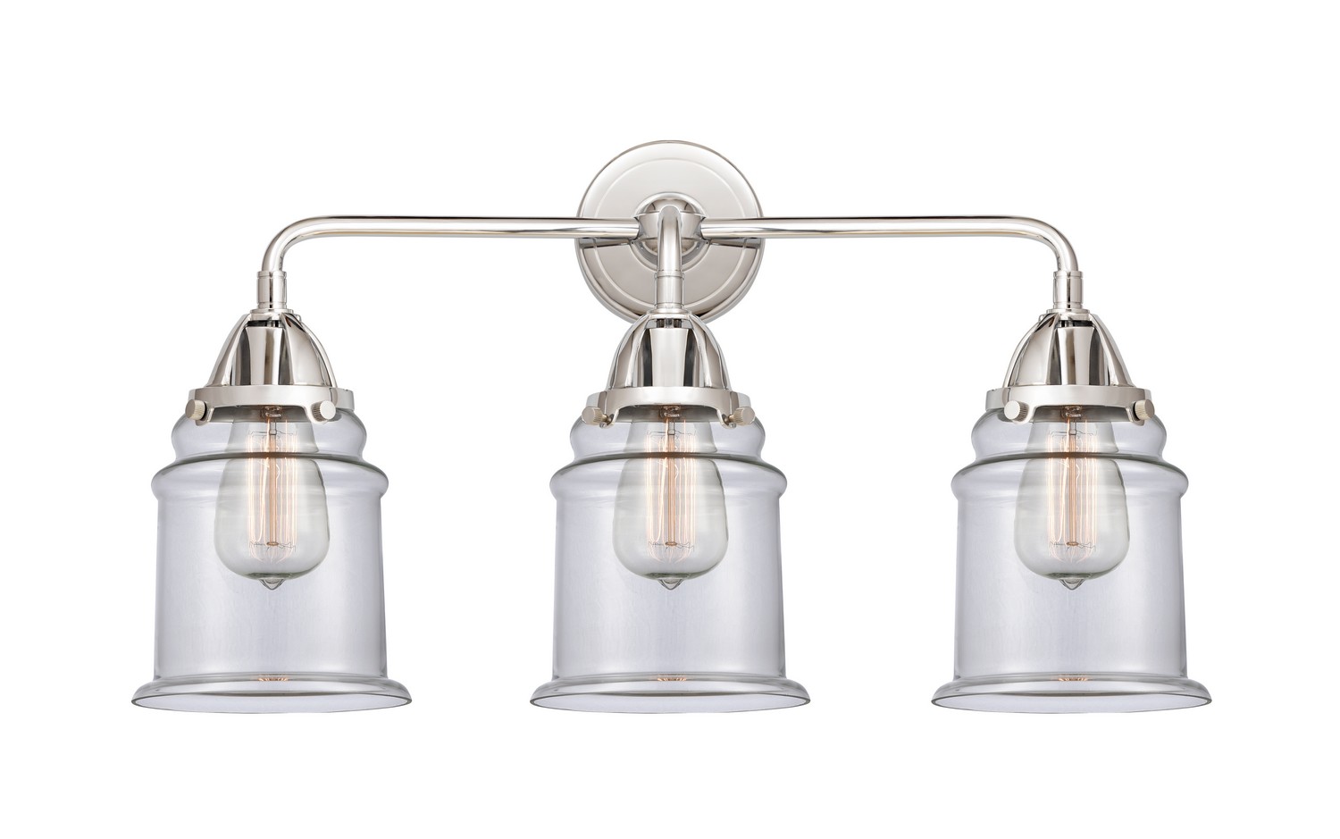 LED Bath Vanity by Innovations - Nouveau 2 Collection, Polished Chrome Finish - 288-3W-PC-G182-LED