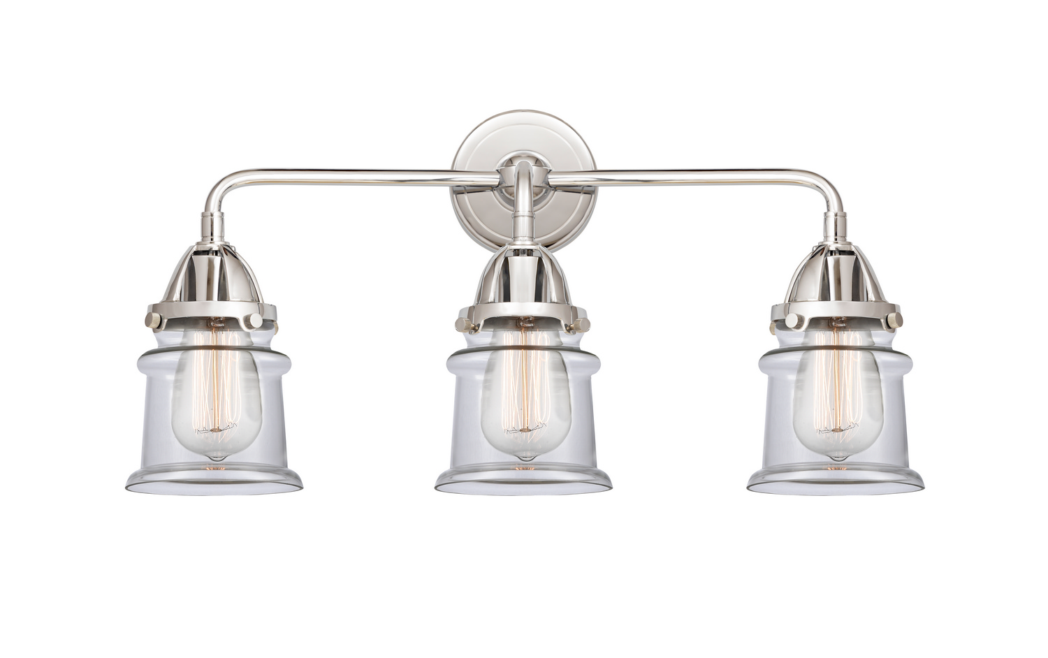 Three Light Bath Vanity by Innovations - Nouveau 2 Collection, Polished Chrome Finish - 288-3W-PC-G182S