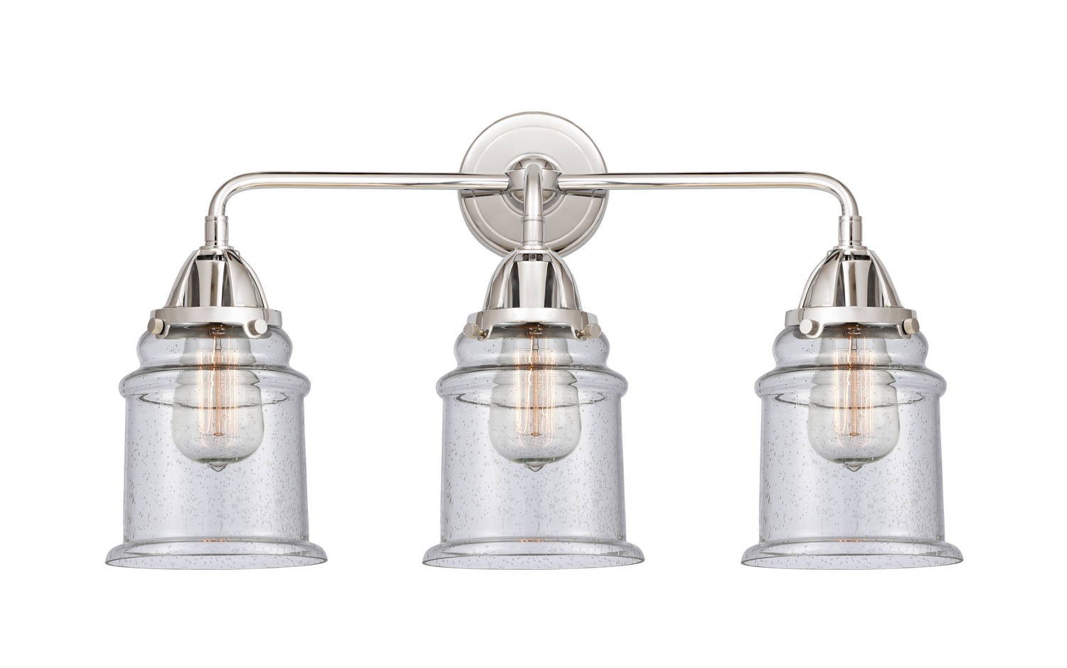 LED Bath Vanity by Innovations - Nouveau 2 Collection, Polished Chrome Finish - 288-3W-PC-G184-LED