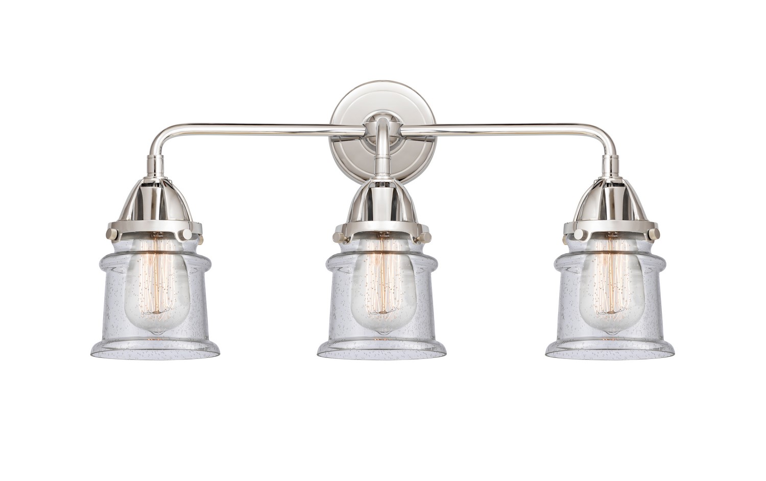 LED Bath Vanity by Innovations - Nouveau 2 Collection, Polished Chrome Finish - 288-3W-PC-G184S-LED