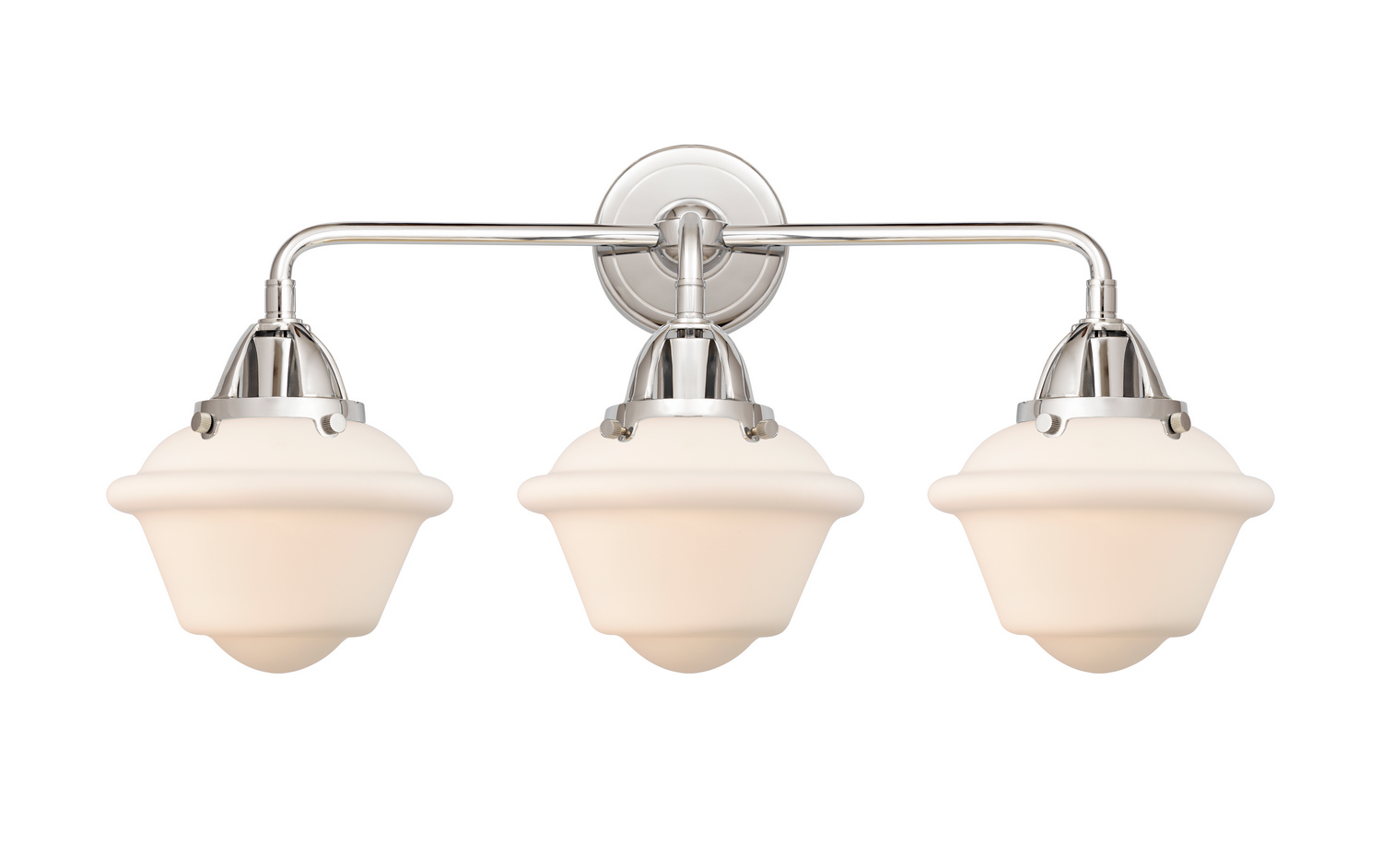 Three Light Bath Vanity by Innovations - Nouveau 2 Collection, Polished Chrome Finish - 288-3W-PC-G531