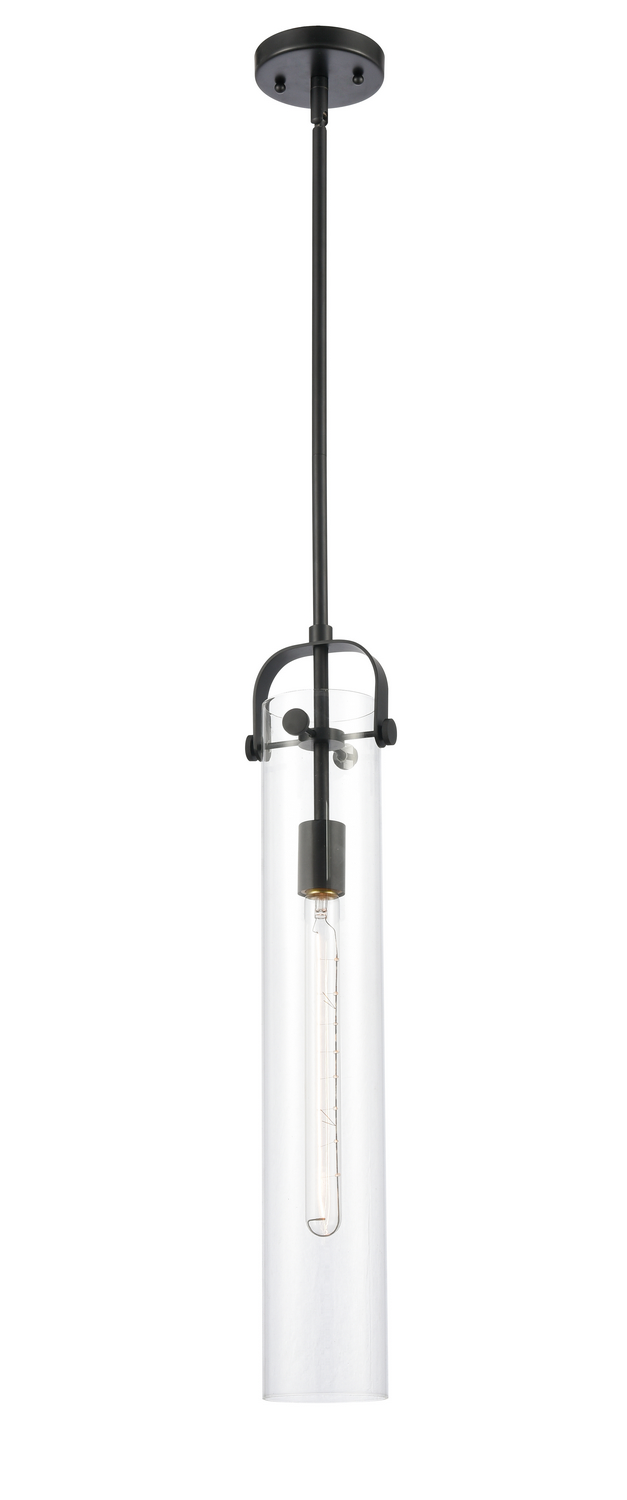 LED Mini Pendant by Innovations - Downtown Urban Collection, Matte Black Finish - 413-1S-BK-4CL-LED