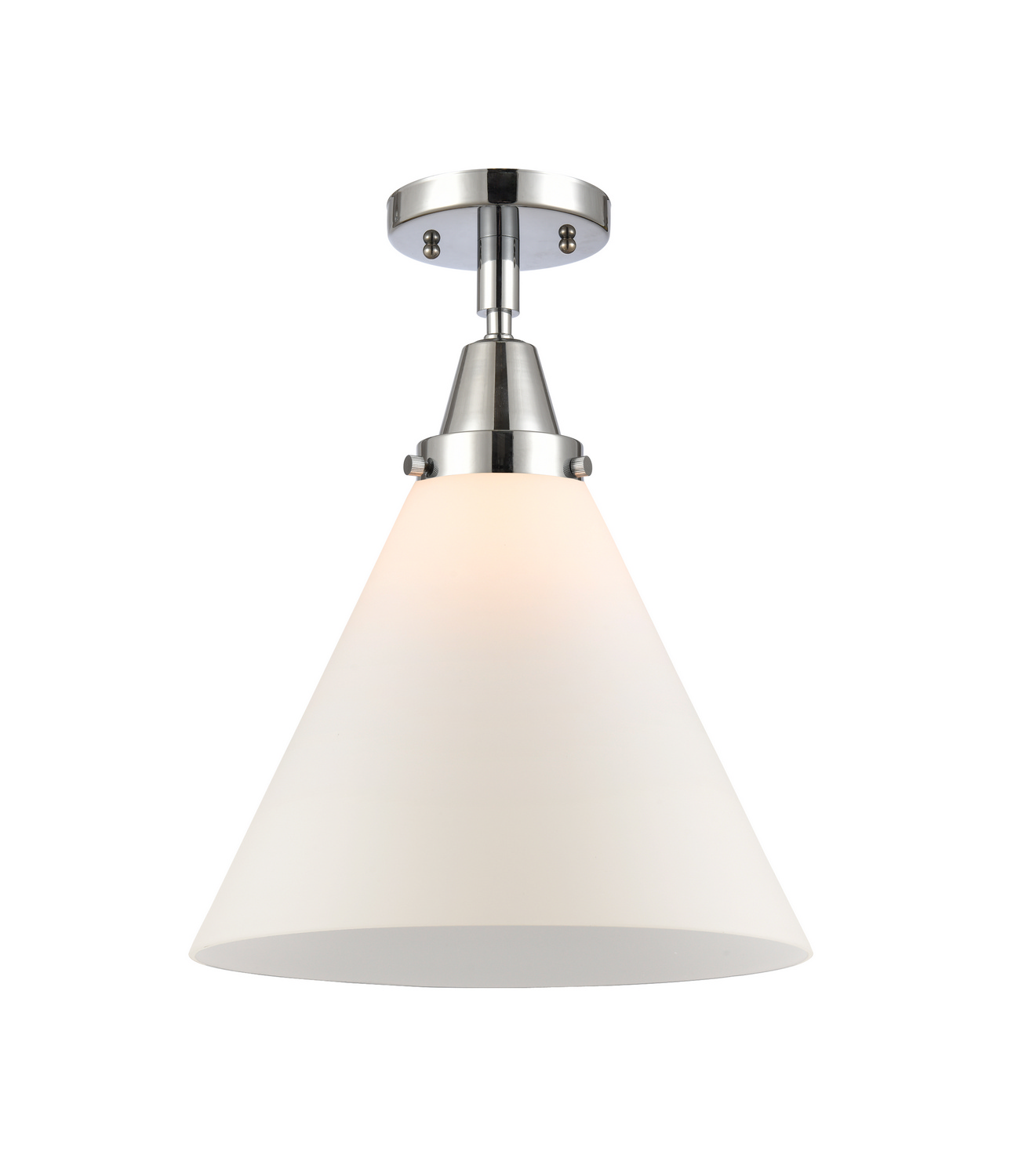 LED Semi-Flush Mount by Innovations - Caden Collection, Polished Chrome Finish - 447-1C-PC-G41-L-LED