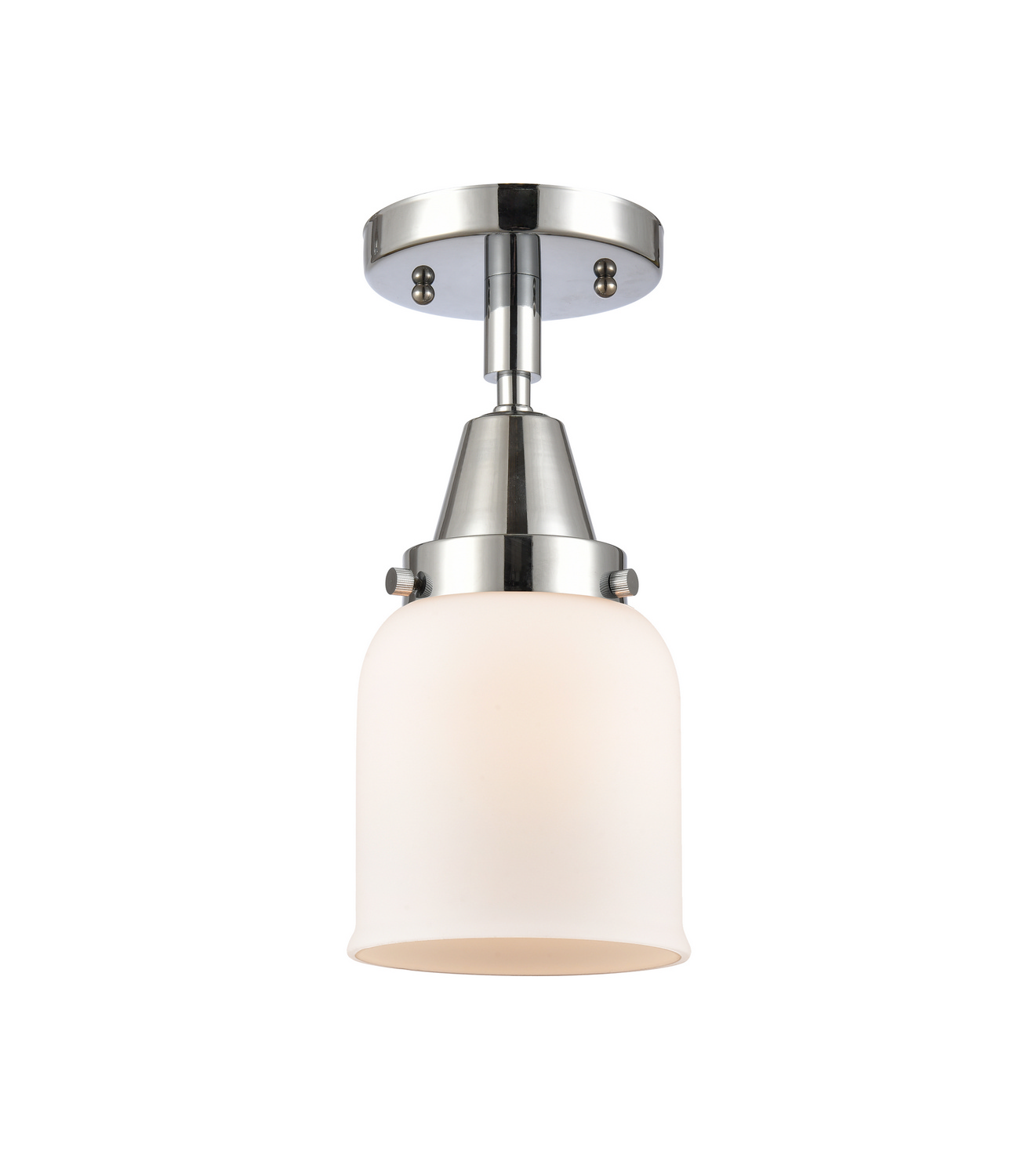 LED Semi-Flush Mount by Innovations - Caden Collection, Polished Chrome Finish - 447-1C-PC-G51-LED