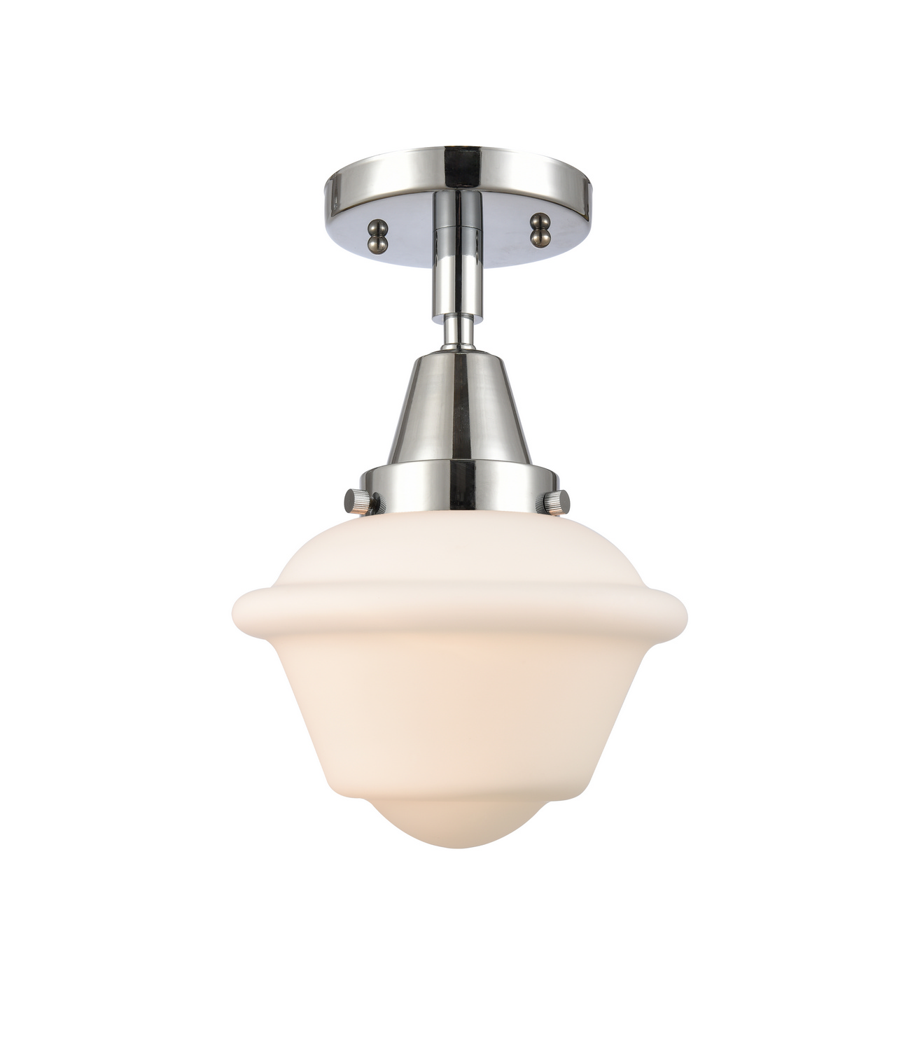 LED Semi-Flush Mount by Innovations - Caden Collection, Polished Chrome Finish - 447-1C-PC-G531-LED