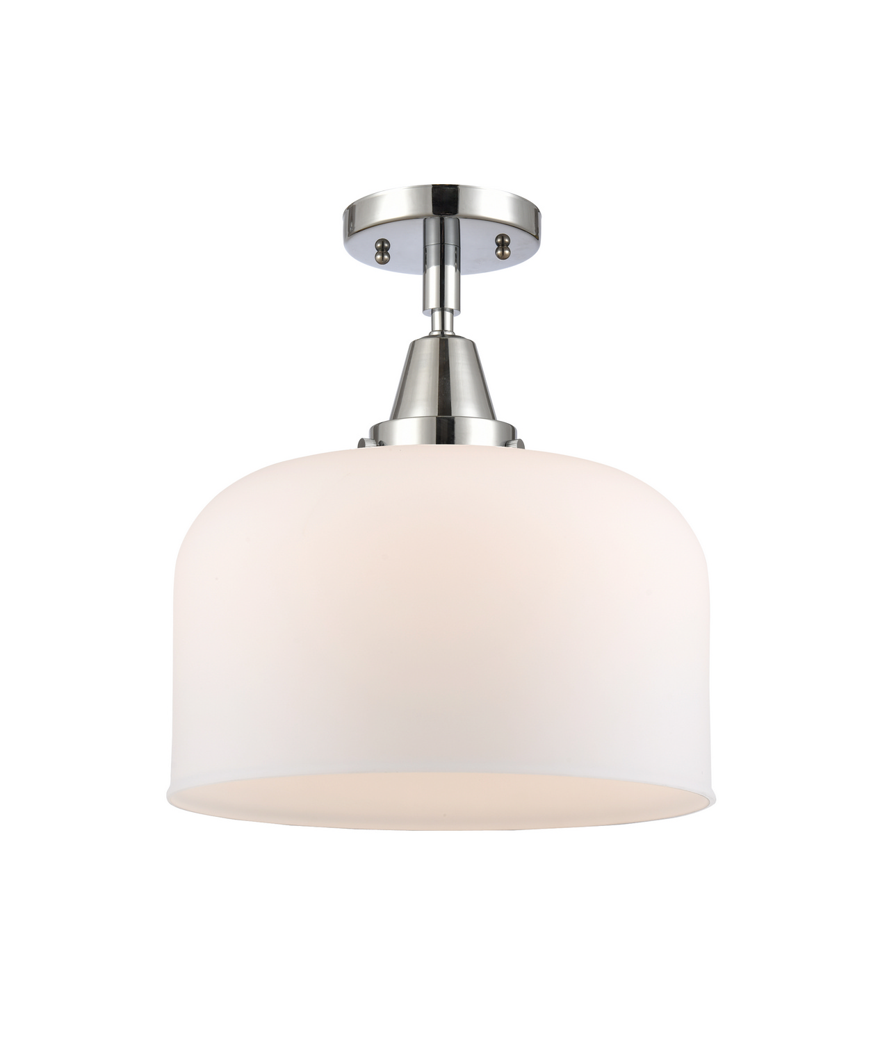 LED Semi-Flush Mount by Innovations - Caden Collection, Polished Chrome Finish - 447-1C-PC-G71-L-LED