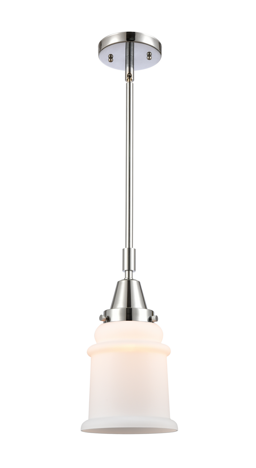 One Light Mini Pendant by Innovations - Caden Collection, Polished Chrome Finish - 447-1S-PC-G181