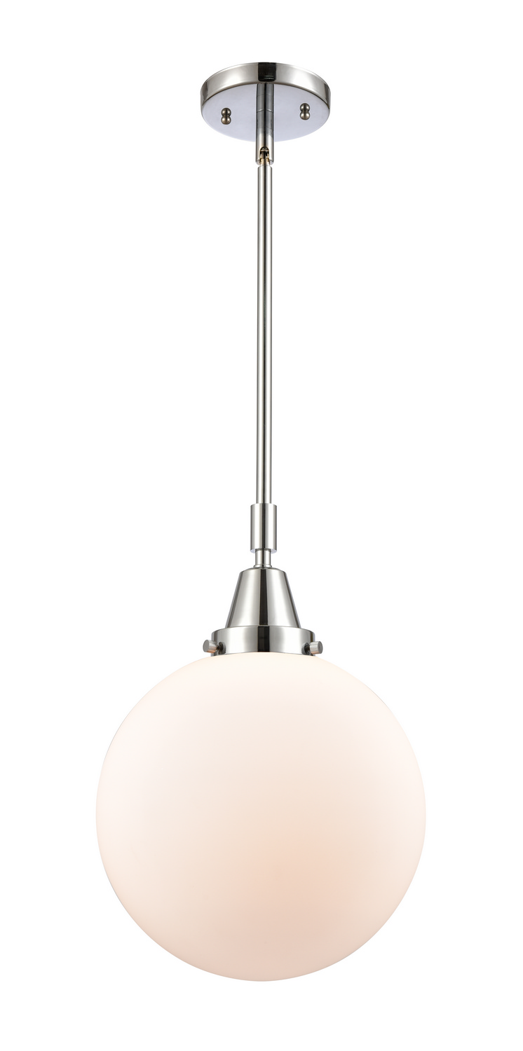 One Light Mini Pendant by Innovations - Caden Collection, Polished Chrome Finish - 447-1S-PC-G201-10