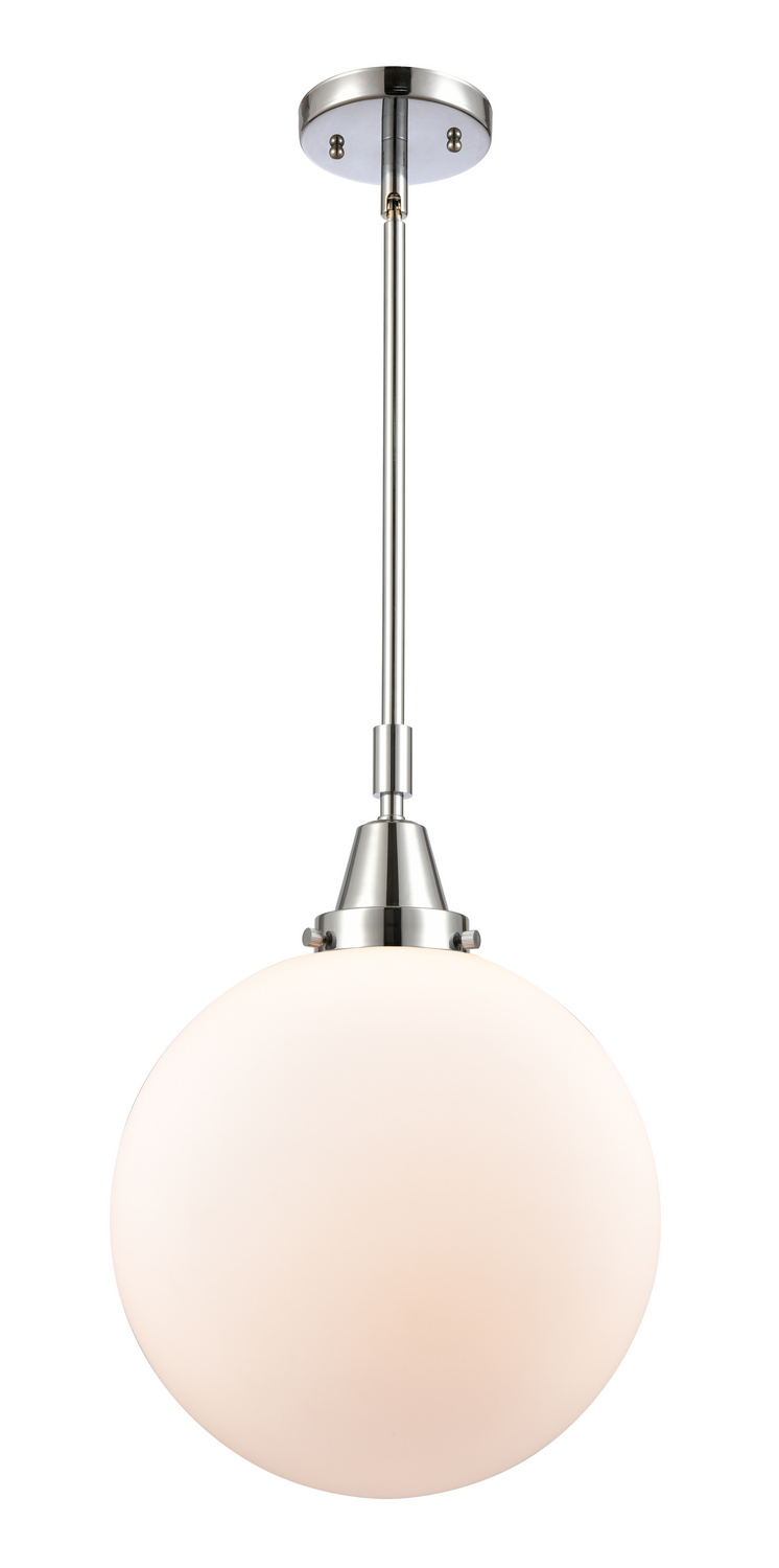 One Light Mini Pendant by Innovations - Caden Collection, Polished Chrome Finish - 447-1S-PC-G201-12