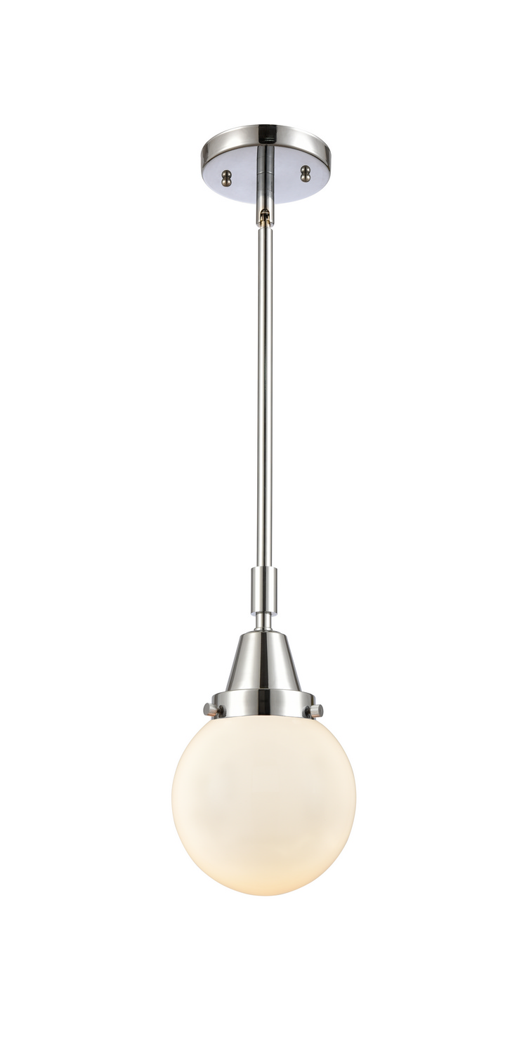 One Light Mini Pendant by Innovations - Caden Collection, Polished Chrome Finish - 447-1S-PC-G201-6