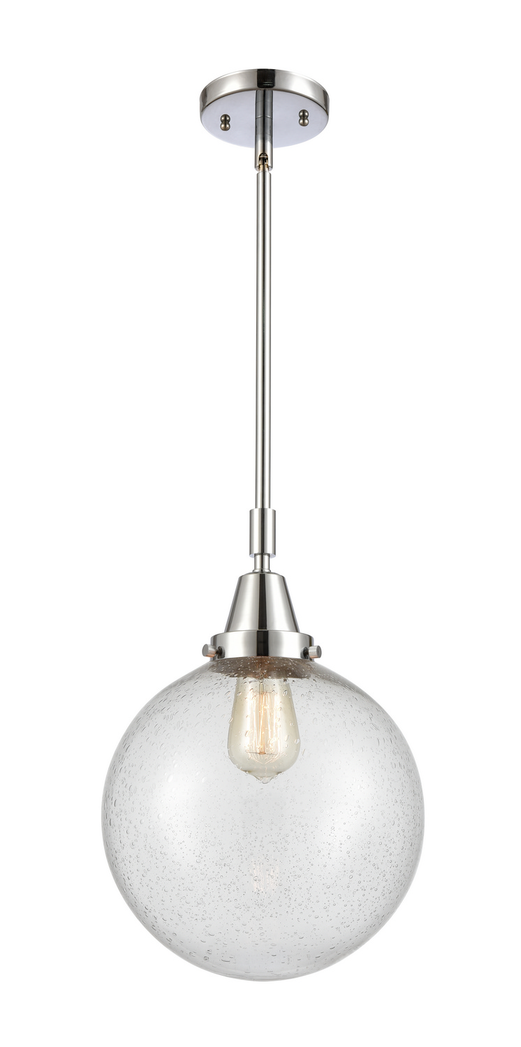 LED Mini Pendant by Innovations - Caden Collection, Polished Chrome Finish - 447-1S-PC-G204-10-LED