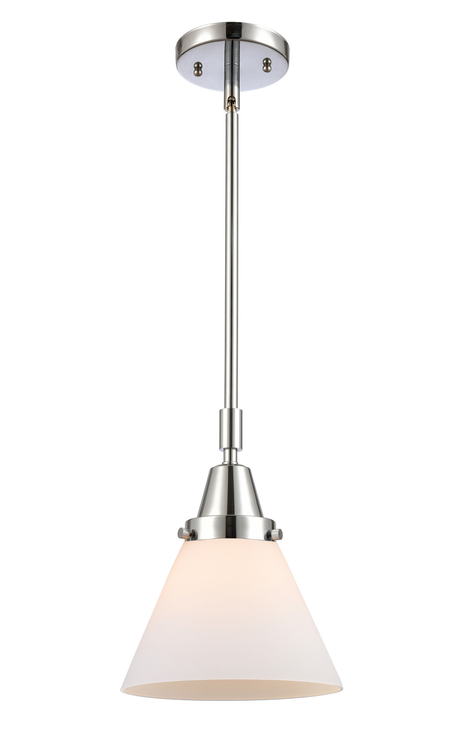 One Light Mini Pendant by Innovations - Caden Collection, Polished Chrome Finish - 447-1S-PC-G41
