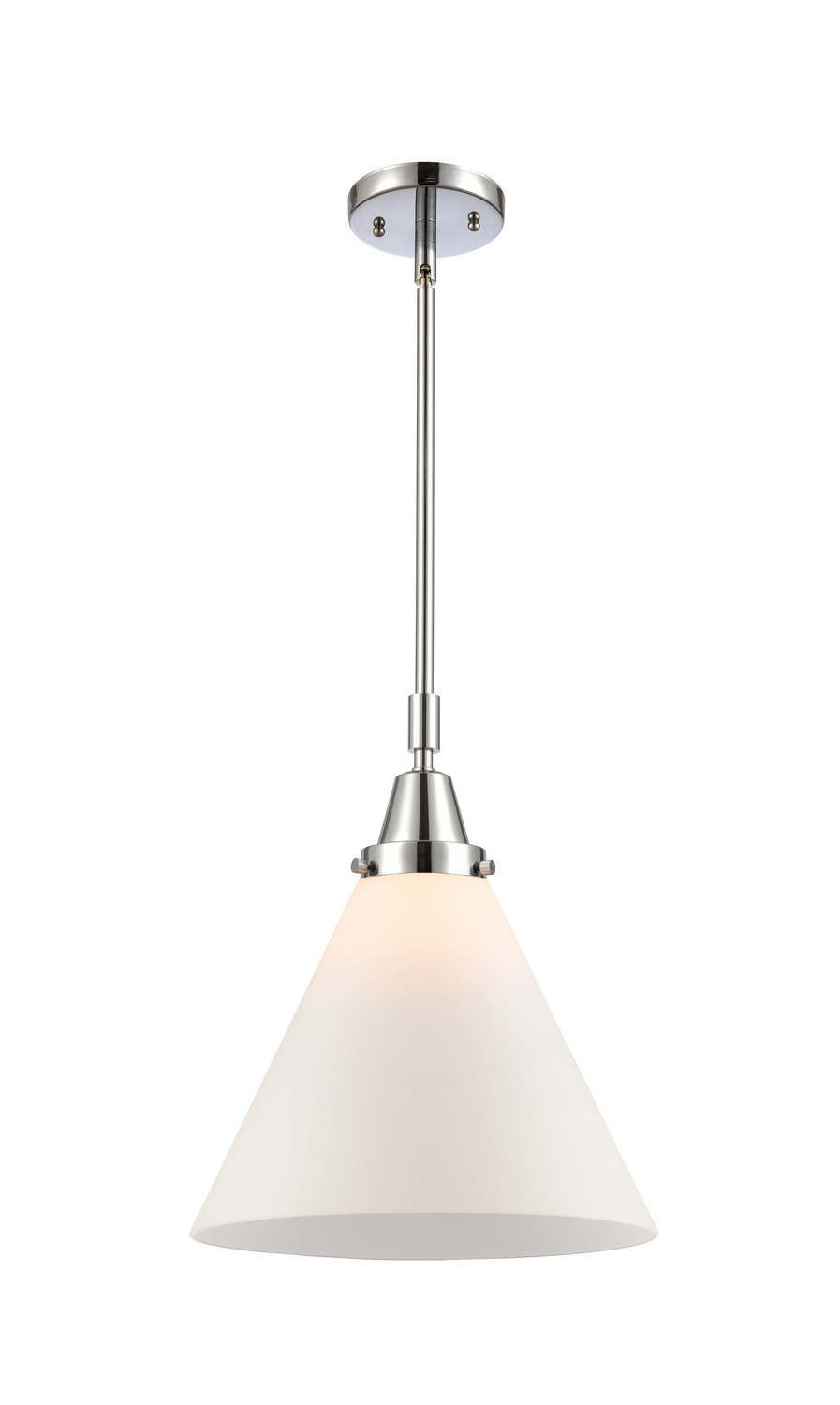 One Light Mini Pendant by Innovations - Caden Collection, Polished Chrome Finish - 447-1S-PC-G41-L