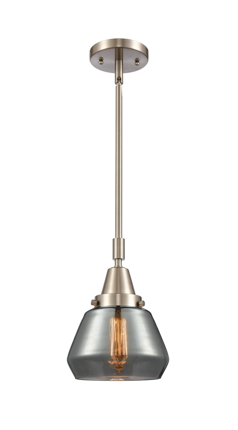 LED Mini Pendant by Innovations - Caden Collection, Brushed Satin Nickel Finish - 447-1S-SN-G173-LED