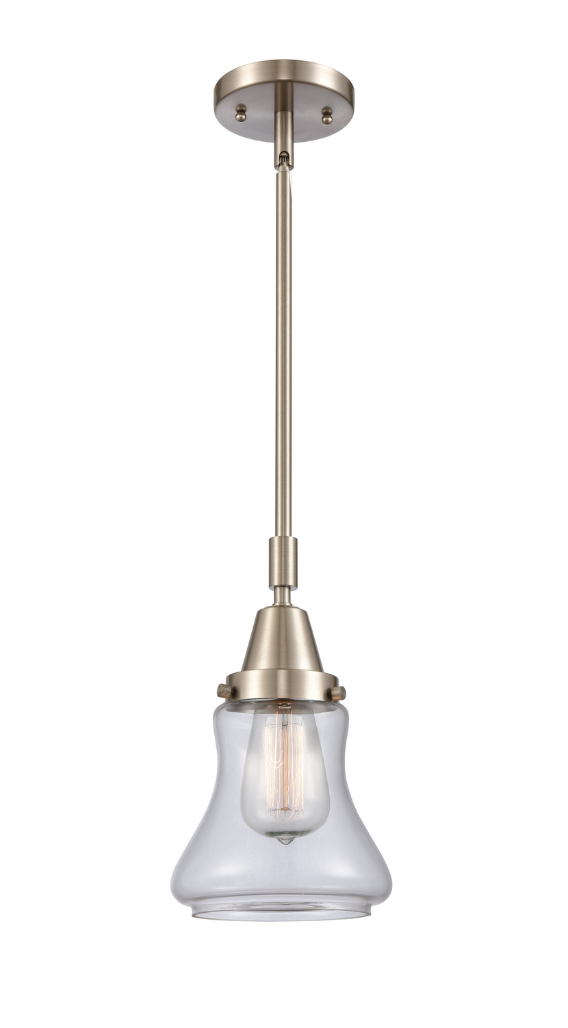 One Light Mini Pendant by Innovations - Caden Collection, Brushed Satin Nickel Finish - 447-1S-SN-G192
