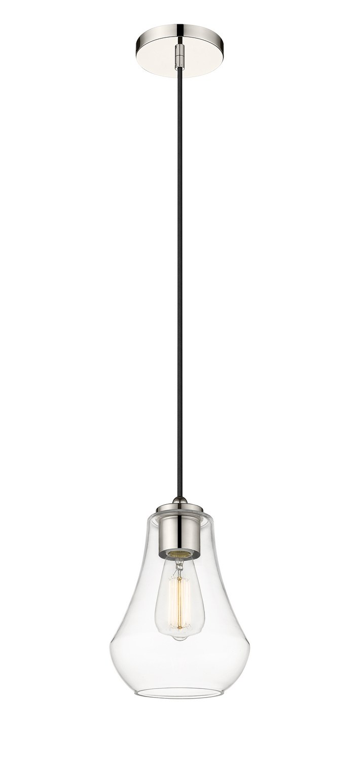 LED Mini Pendant by Innovations - Auralume Collection, Polished Nickel Finish - 490-1P-PN-G572-7-LED