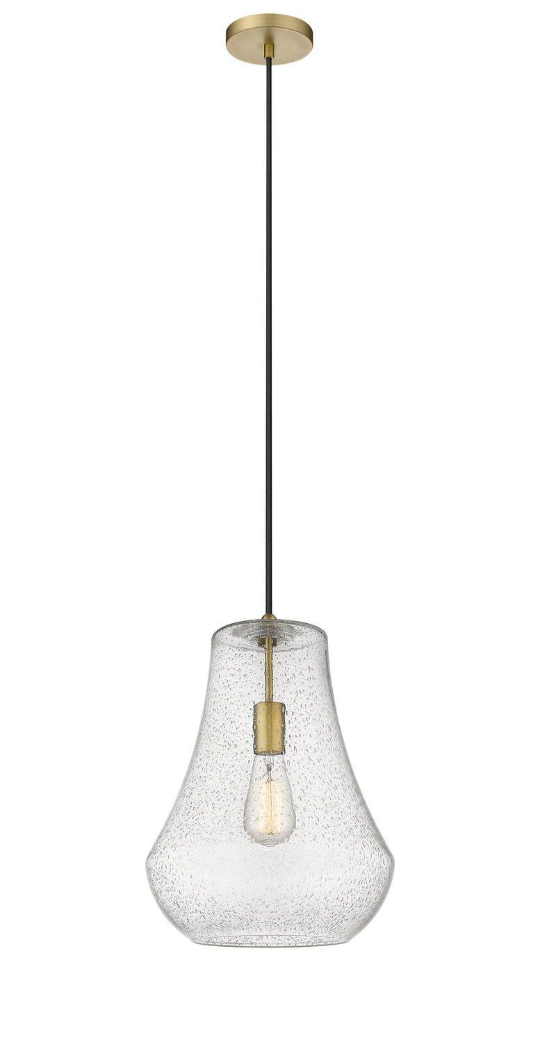 One Light Mini Pendant by Innovations - Fairfield Collection, Brushed Brass Finish - 491-1P-BB-G574-12