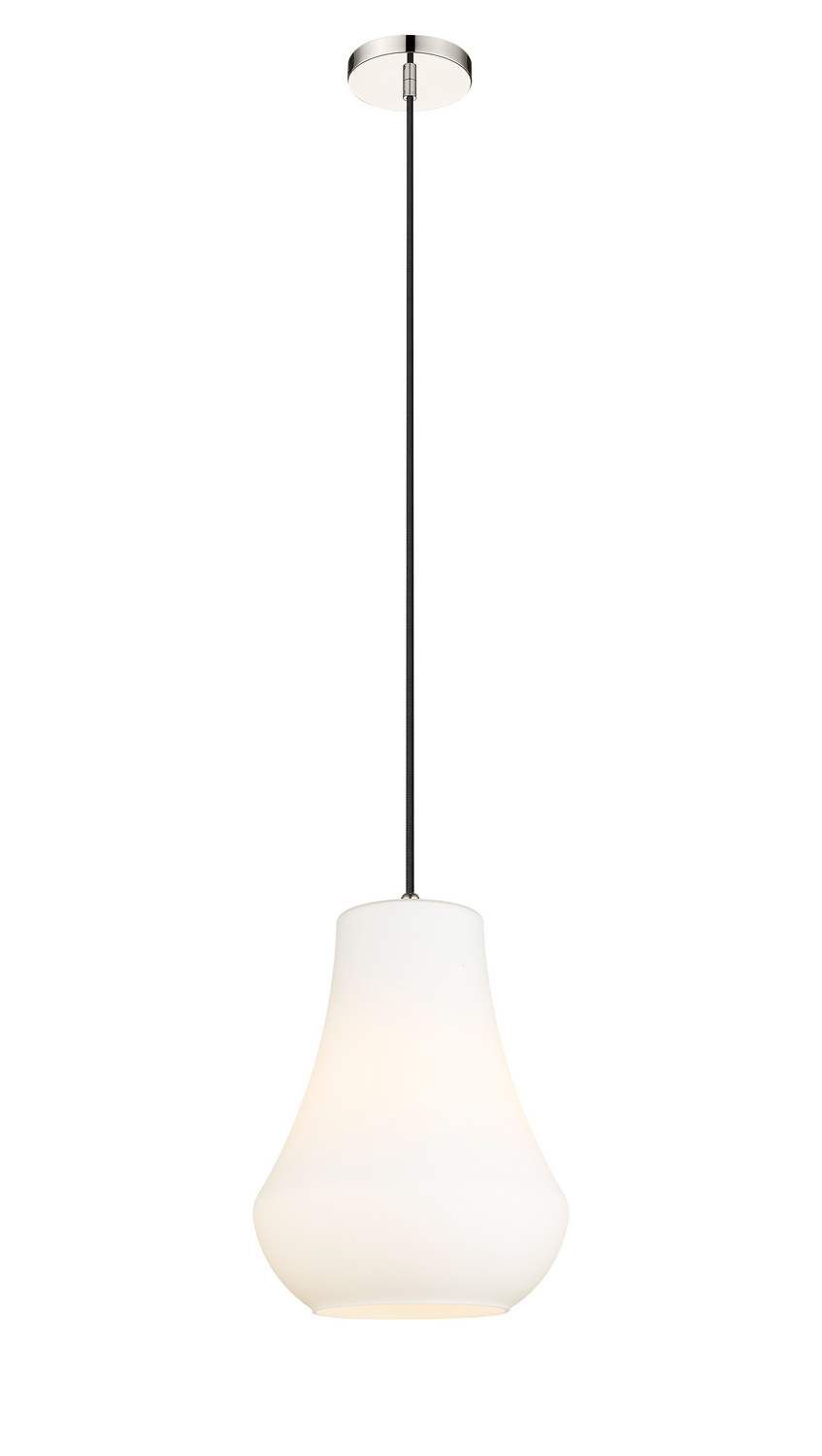 One Light Mini Pendant by Innovations - Fairfield Collection, Polished Nickel Finish - 491-1P-PN-G571-12