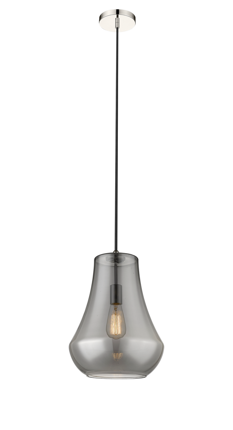 One Light Mini Pendant by Innovations - Fairfield Collection, Polished Nickel Finish - 491-1P-PN-G573-12