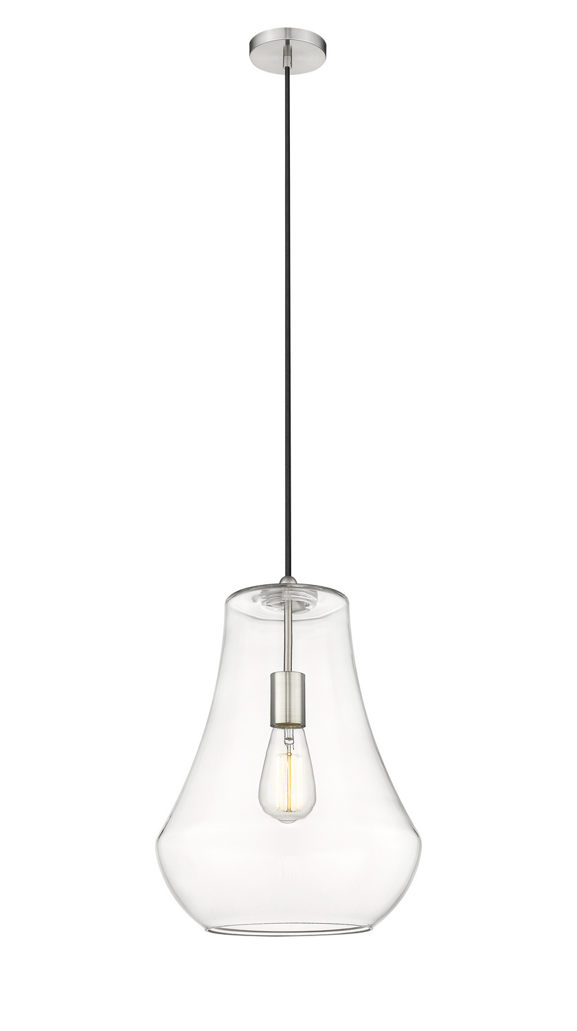 LED Mini Pendant by Innovations - Fairfield Collection, Brushed Satin Nickel Finish - 491-1P-SN-G572-12-LED
