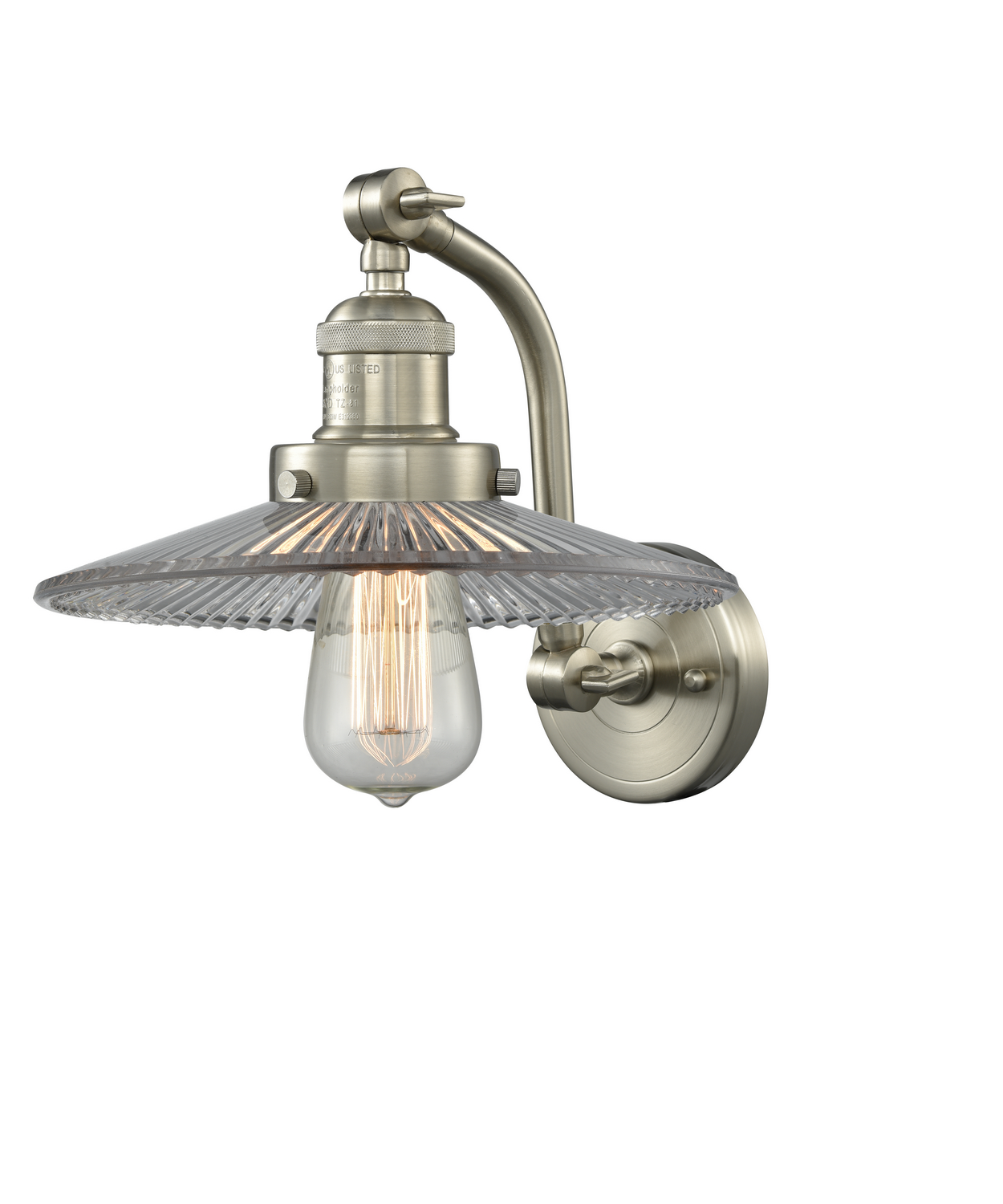 One Light Wall Sconce by Innovations - Franklin Restoration Collection, Brushed Satin Nickel Finish - 515-1W-SN-G2