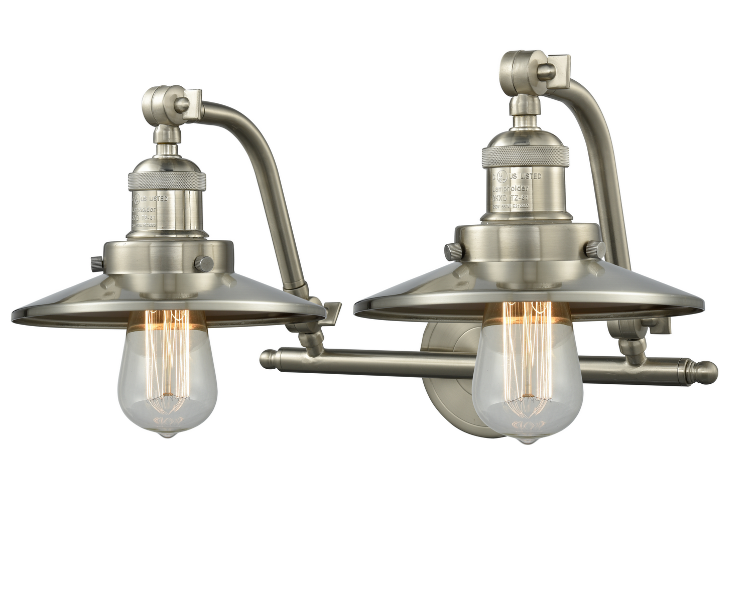 LED Bath Vanity by Innovations - Franklin Restoration Collection, Brushed Satin Nickel Finish - 515-2W-SN-M2-LED