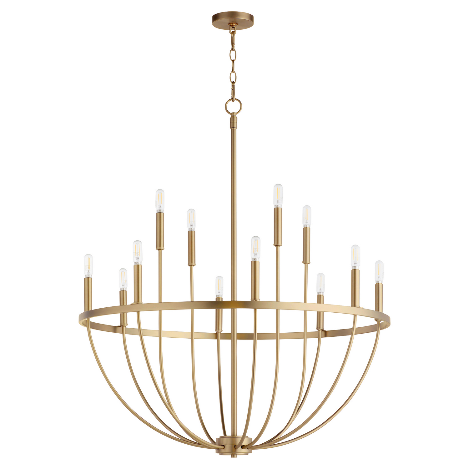 Aged Brass 12 Light… - image