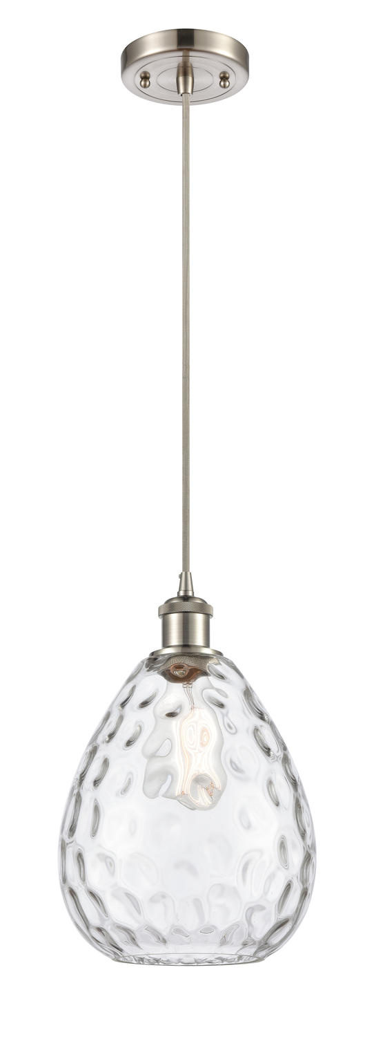 LED Mini Pendant by Innovations - Ballston Collection, Brushed Satin Nickel Finish - 516-1P-SN-G372-LED