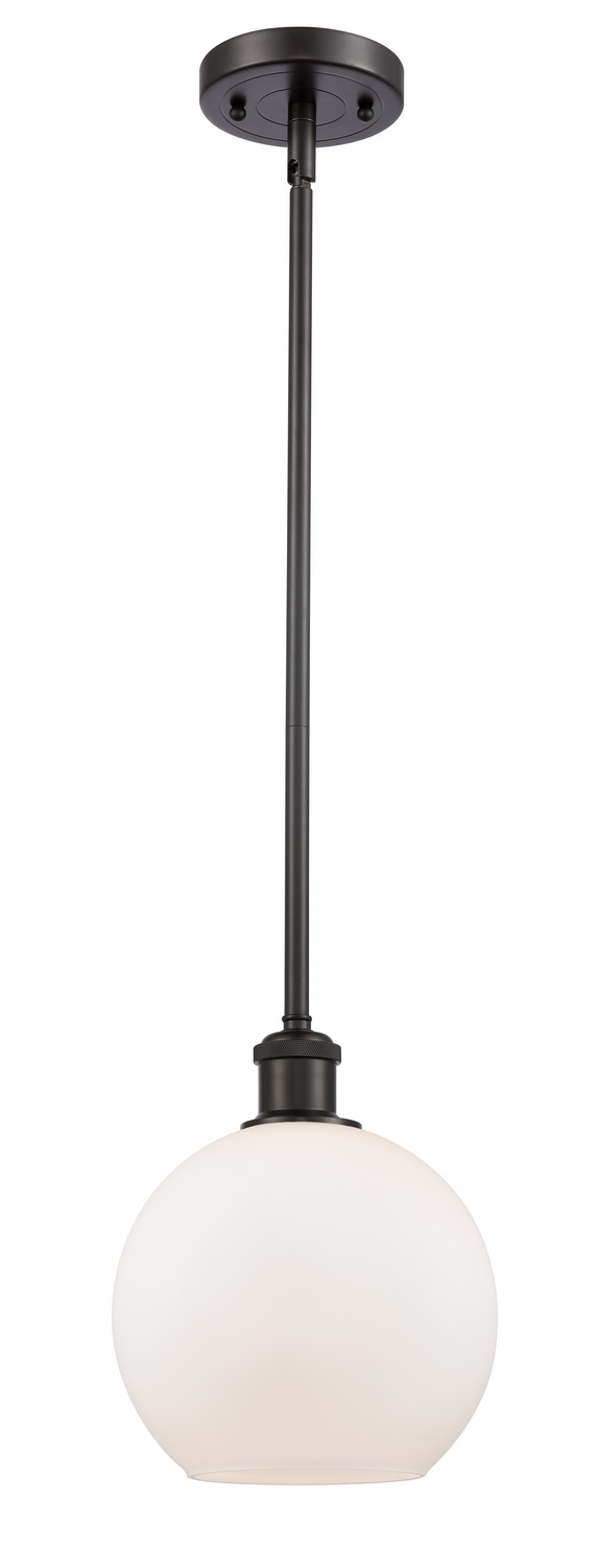One Light Mini Pendant by Innovations - Ballston Collection, Oil Rubbed Bronze Finish - 516-1S-OB-G121-8