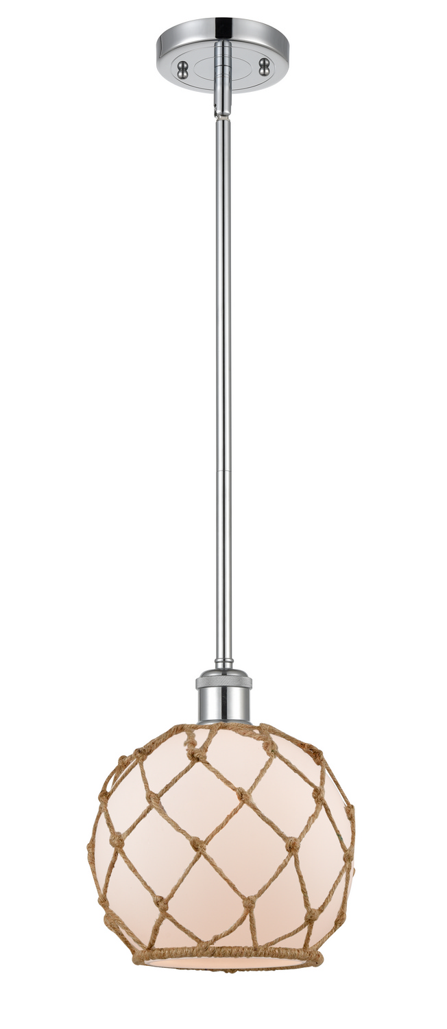LED Mini Pendant by Innovations - Ballston Collection, Polished Chrome Finish - 516-1S-PC-G121-8RB-LED