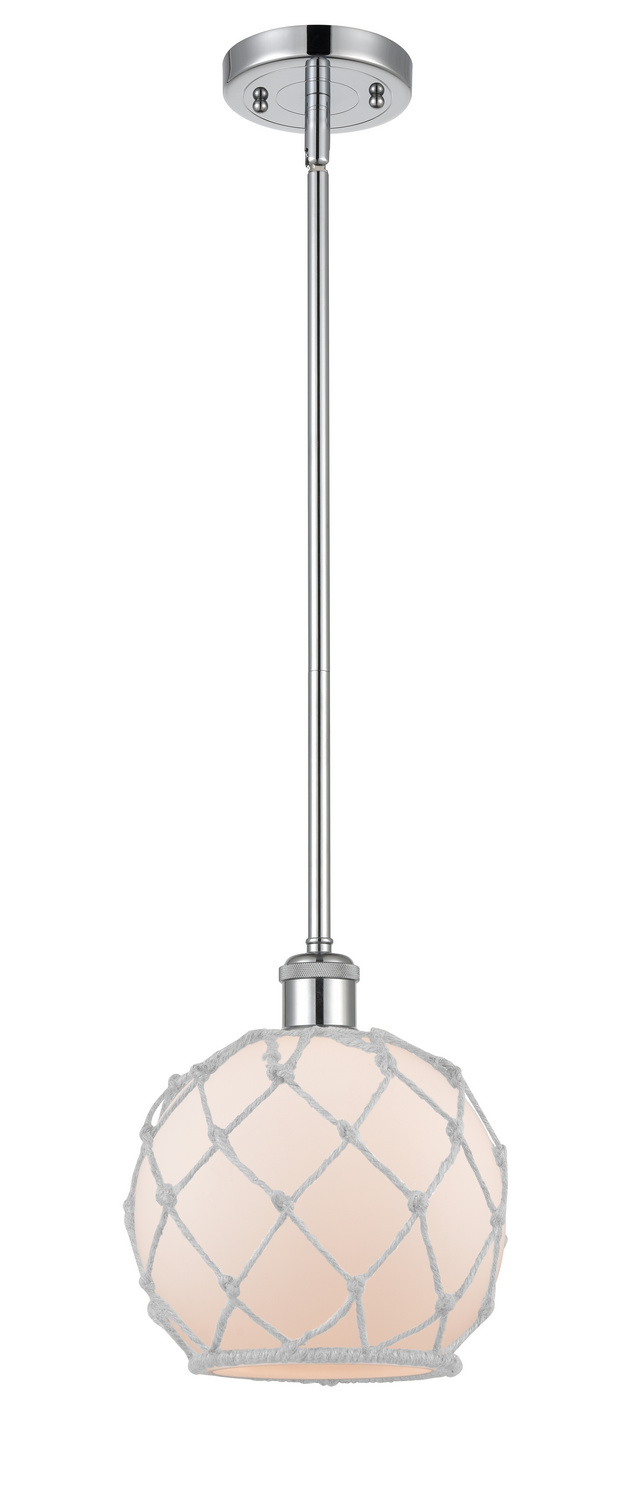 One Light Mini Pendant by Innovations - Ballston Collection, Polished Chrome Finish - 516-1S-PC-G121-8RW