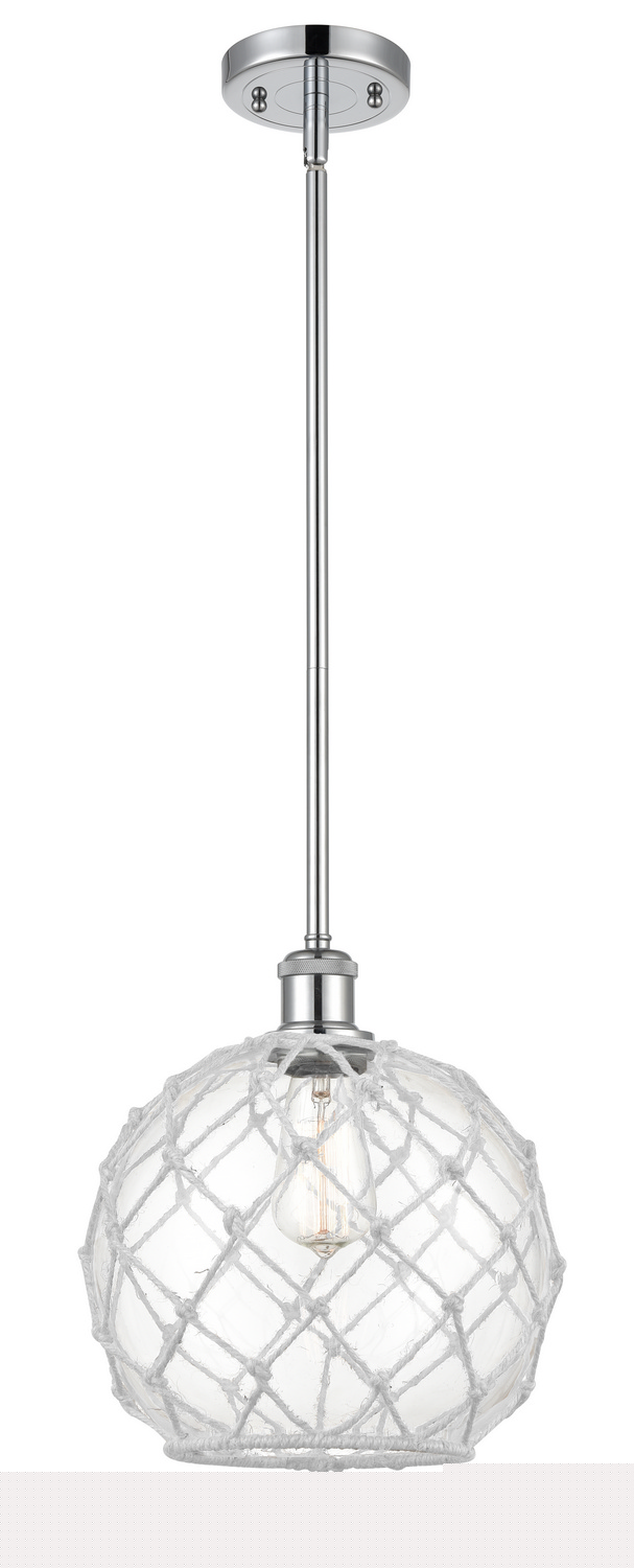 One Light Mini Pendant by Innovations - Ballston Collection, Polished Chrome Finish - 516-1S-PC-G122-10RW