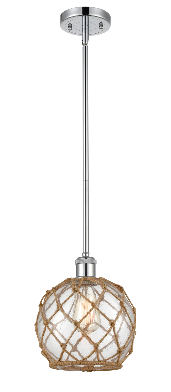 LED Mini Pendant by Innovations - Ballston Collection, Polished Chrome Finish - 516-1S-PC-G122-8RB-LED