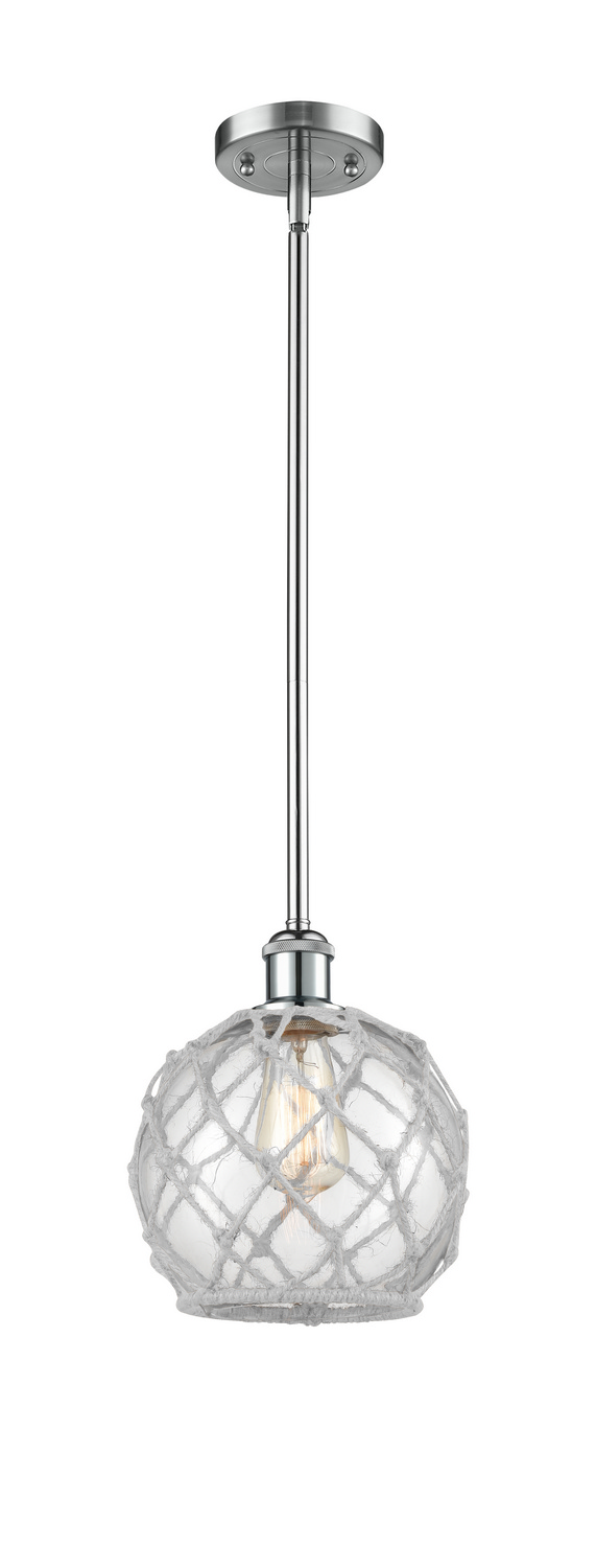 LED Mini Pendant by Innovations - Ballston Collection, Polished Chrome Finish - 516-1S-PC-G122-8RW-LED
