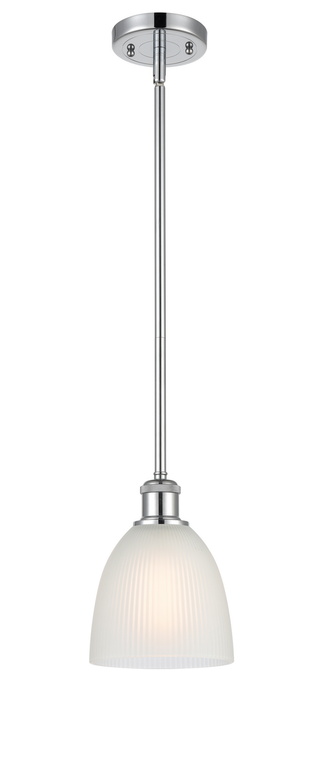 LED Mini Pendant by Innovations - Ballston Collection, Polished Chrome Finish - 516-1S-PC-G381-LED