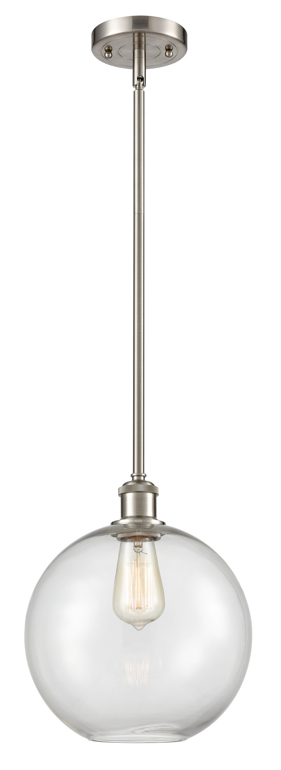 LED Mini Pendant by Innovations - Ballston Collection, Brushed Satin Nickel Finish - 516-1S-SN-G122-10-LED