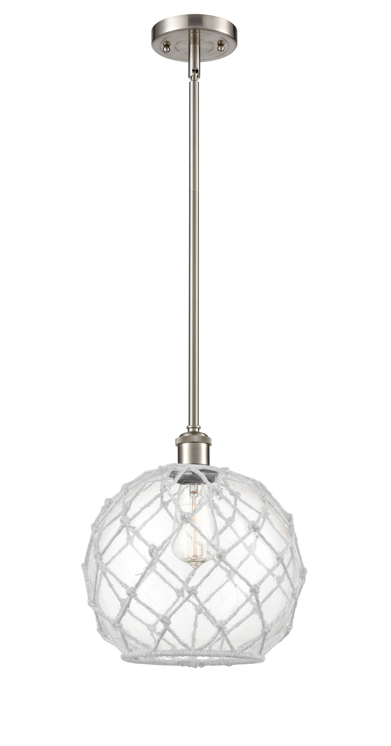 LED Mini Pendant by Innovations - Ballston Collection, Brushed Satin Nickel Finish - 516-1S-SN-G122-10RW-LED
