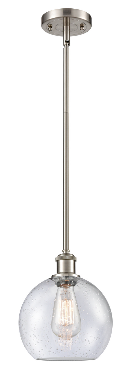 One Light Mini Pendant by Innovations - Ballston Collection, Brushed Satin Nickel Finish - 516-1S-SN-G124-8