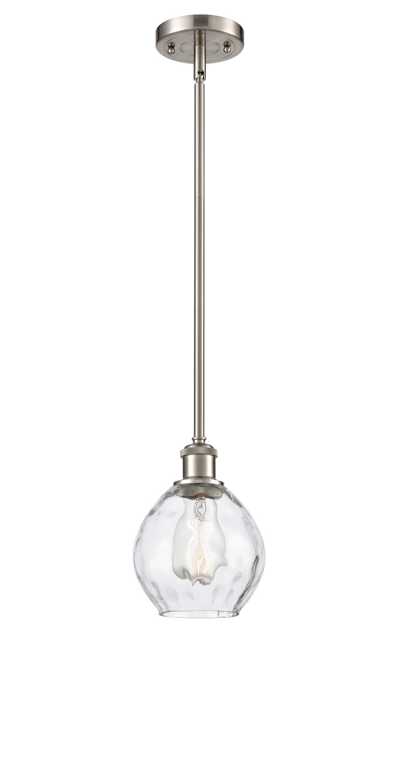 LED Mini Pendant by Innovations - Ballston Collection, Brushed Satin Nickel Finish - 516-1S-SN-G362-LED