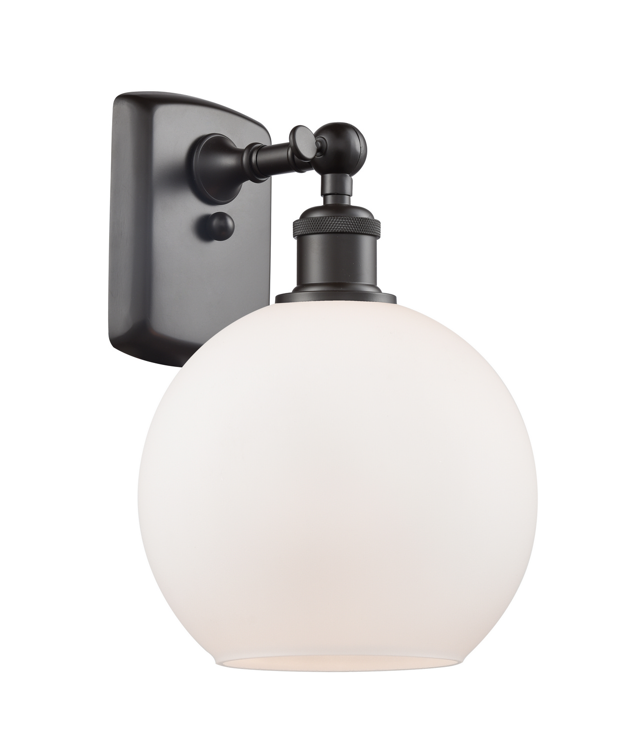 LED Wall Sconce by Innovations - Ballston Collection, Oil Rubbed Bronze Finish - 516-1W-OB-G121-8-LED