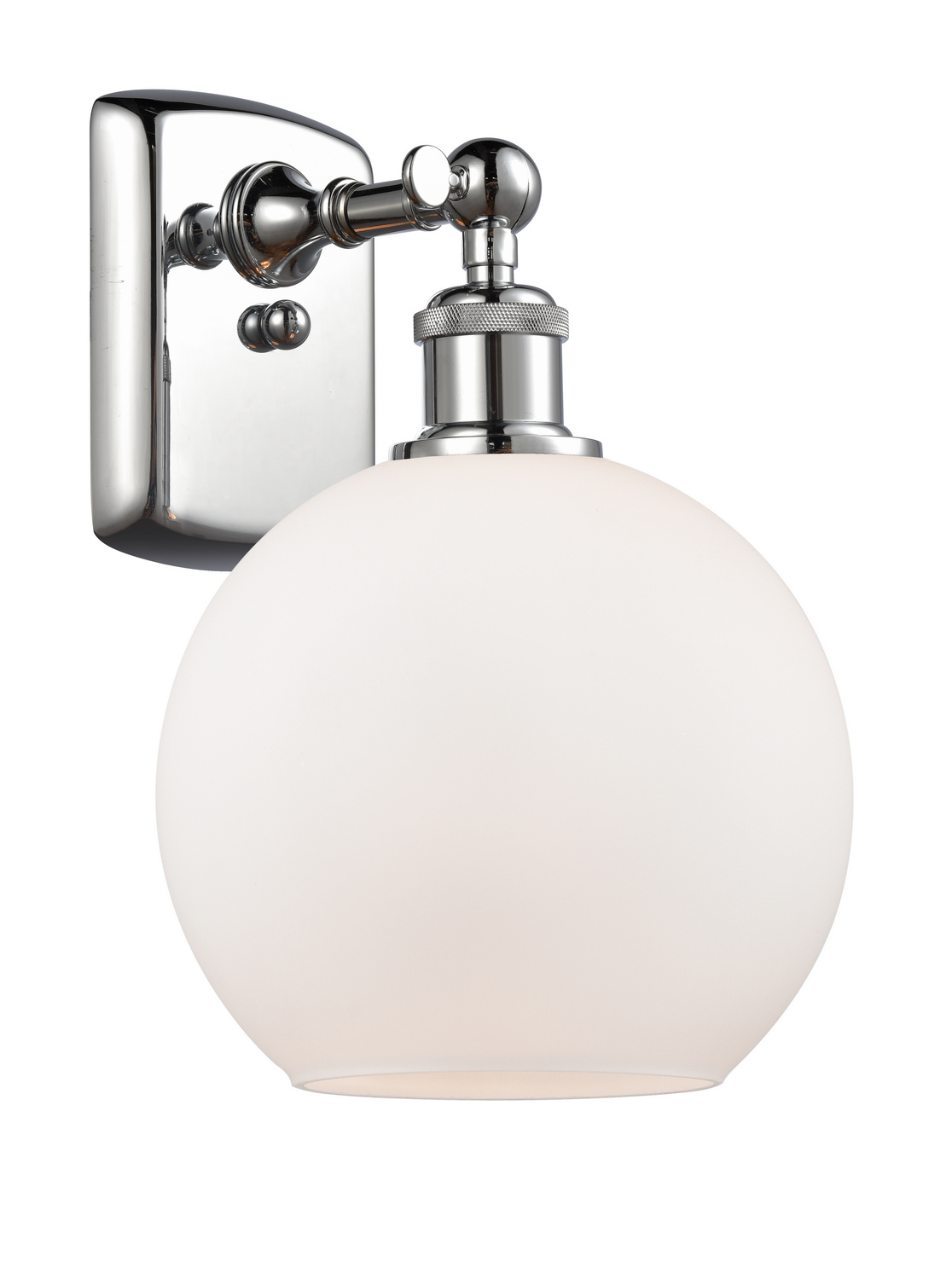 LED Wall Sconce by Innovations - Ballston Collection, Polished Chrome Finish - 516-1W-PC-G121-8-LED