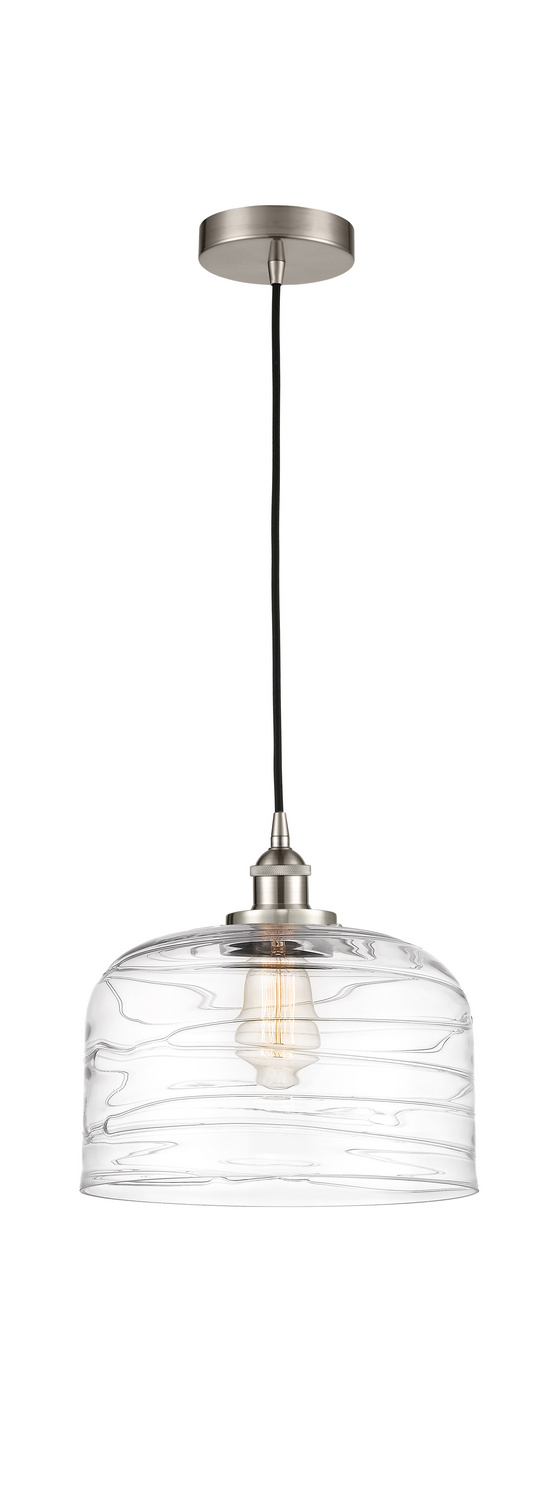 One Light Mini Pendant by Innovations - Edison Collection, Brushed Satin Nickel Finish - 616-1PH-SN-G713-L