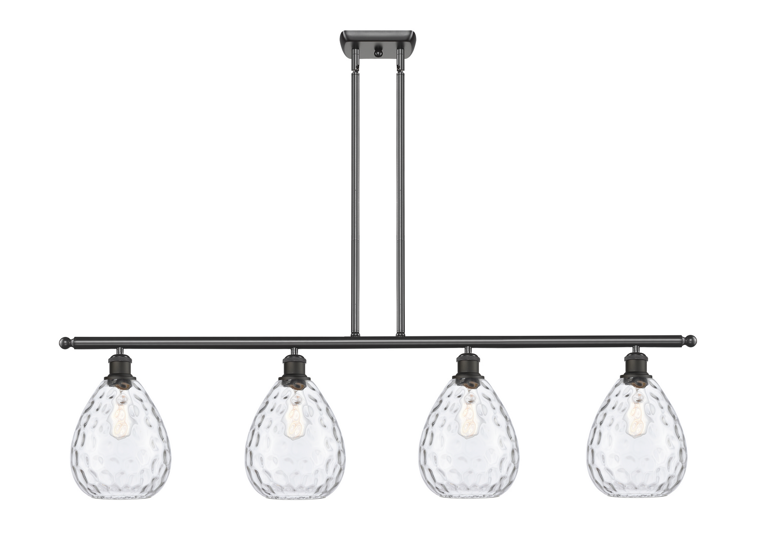 LED Island Pendant by Innovations - Ballston Collection, Oil Rubbed Bronze Finish - 516-4I-OB-G372-LED