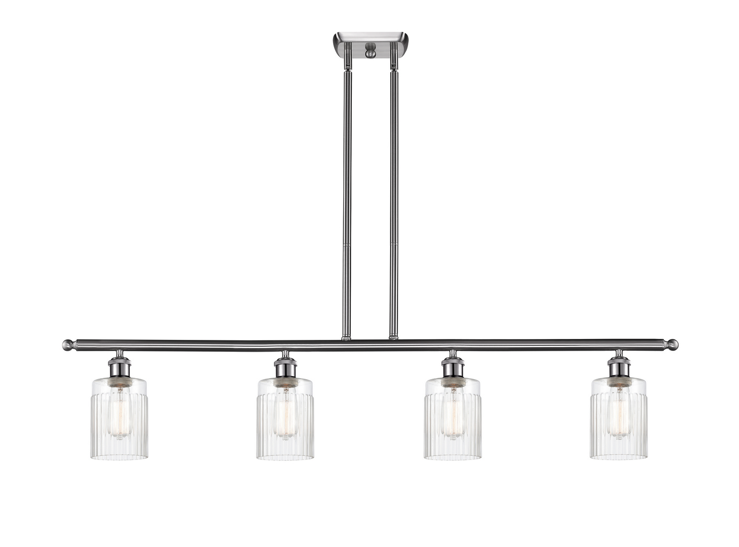 LED Island Pendant by Innovations - Ballston Collection, Brushed Satin Nickel Finish - 516-4I-SN-G342-LED