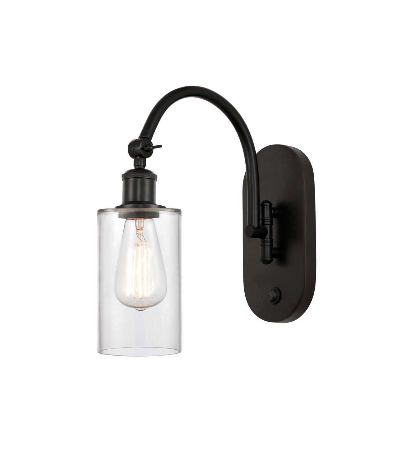 LED Swing Arm by Innovations - Ballston Collection, Oil Rubbed Bronze Finish - 518-1W-OB-G802-LED
