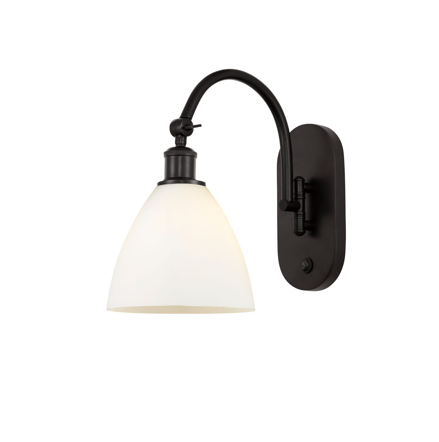 LED Swing Arm by Innovations - Ballston Collection, Oil Rubbed Bronze Finish - 518-1W-OB-GBD-751-LED