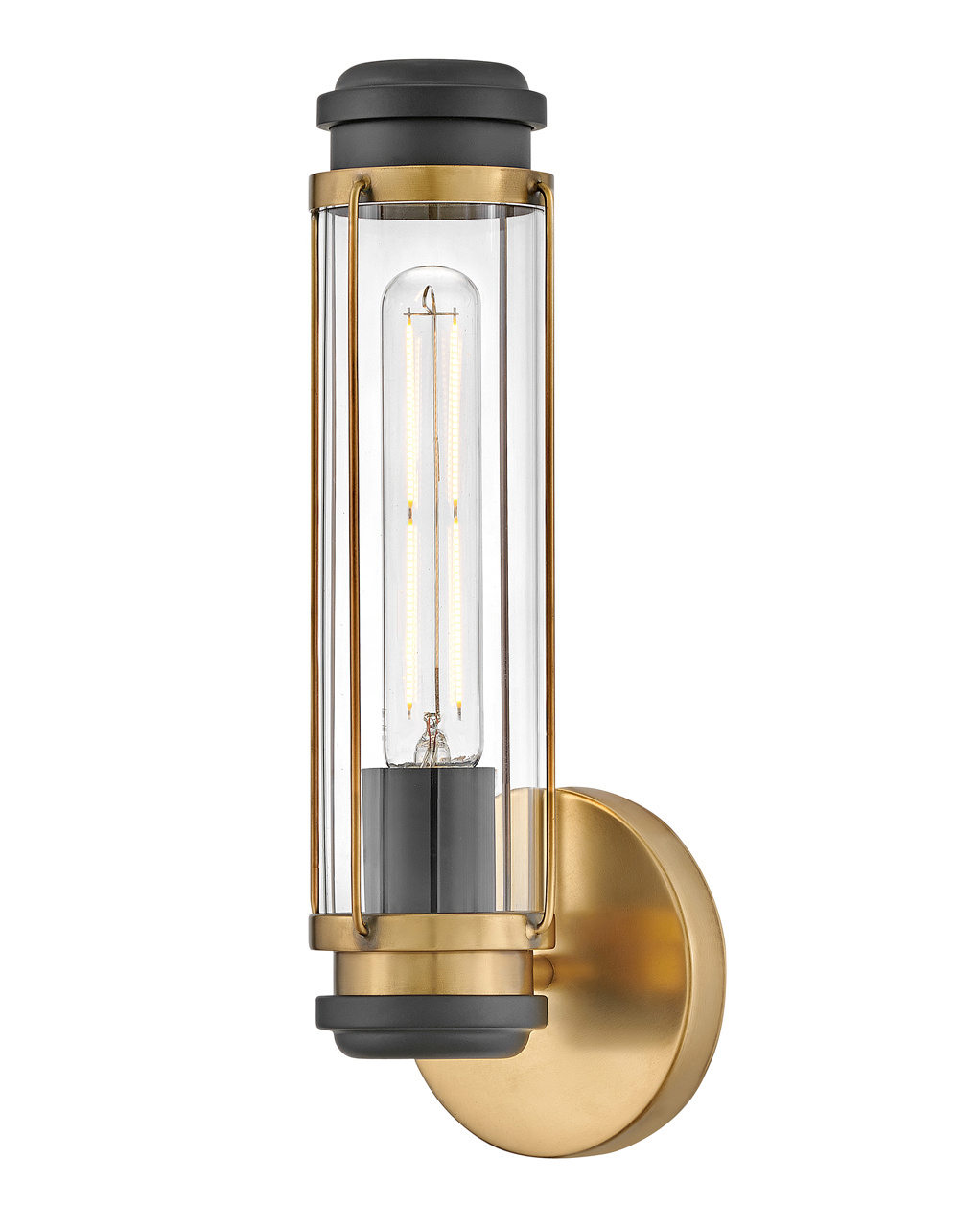 Hinkley Masthead LED Vanity in Heritage Brass - 53180HB