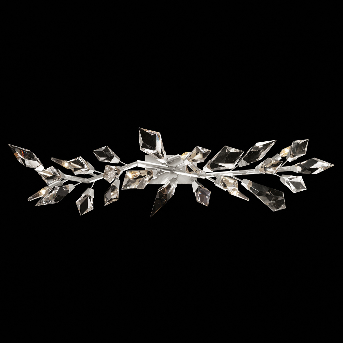 Fine Art Foret Six Light Bath Bar in Silver - 916250-1ST